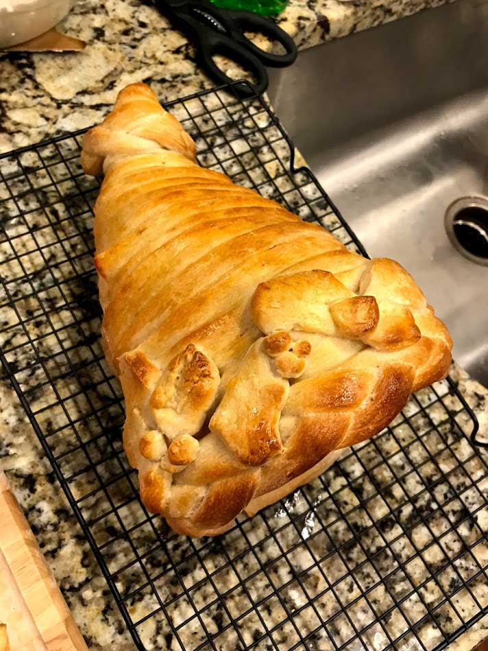 homemade bread cornucopia